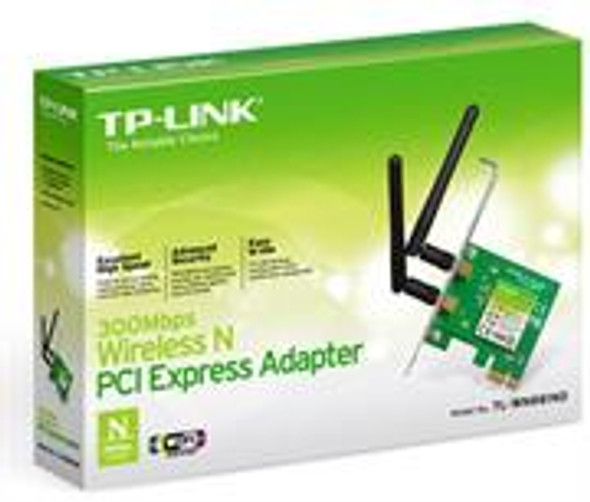 TP-link 300MBPS Wireless N PCIE Adapter, Retail Box , 2 year Limited Warranty