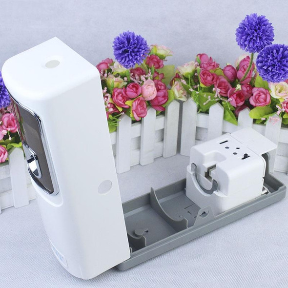 Automatic Light Sensor Spraying Machine Toilet Timed Fragrant Machine(White)