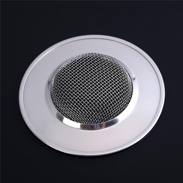 2 PCS Stainless Steel Bathtub Hair Catcher Stopper Shower Drain Hole Filter Metal Sink Strainer