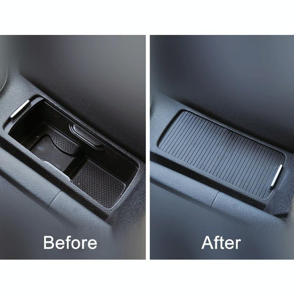 For Volkswagen Golf 6 / Sagitar Car Central Armrest Box Cover, Left Driving(Beige)