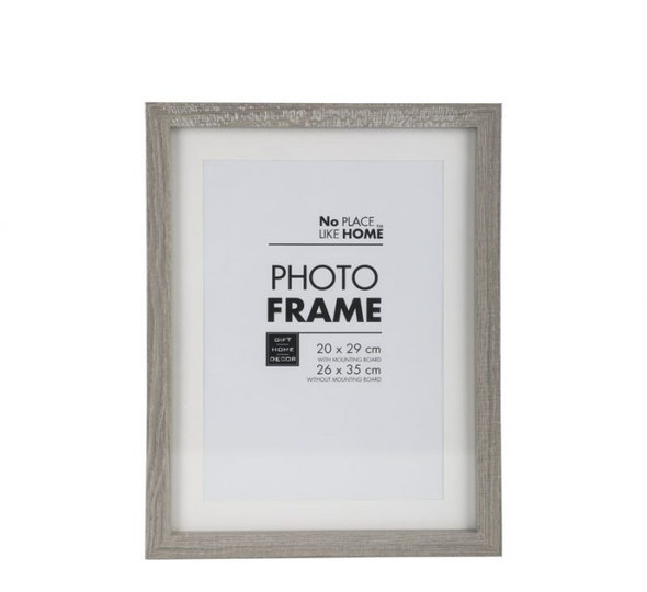 Picture-Frame Cert Rustic Grey 20x29cm
