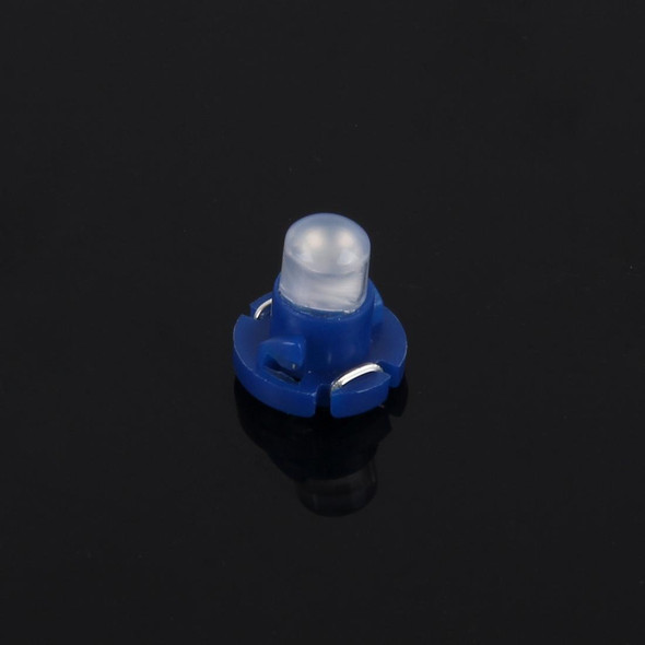 10PCS 2W T4.2 Wedge Instrument Panel LED Light Dashboard Gauge Cluster Indicator Lamp Bulb(Blue Light)