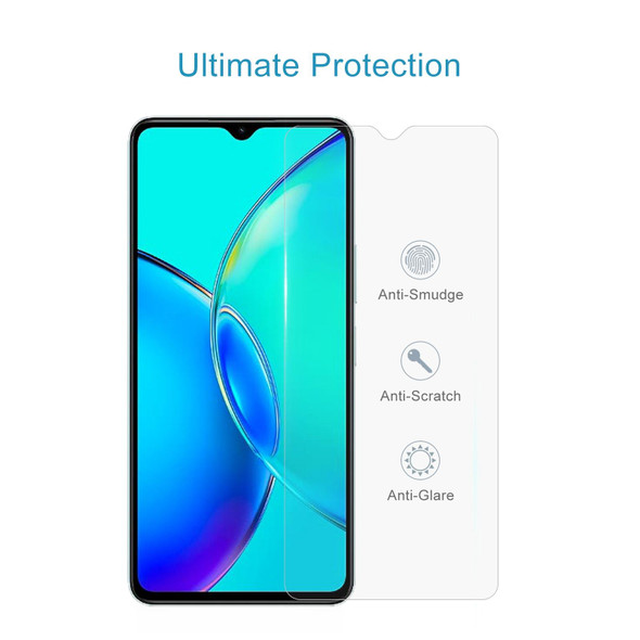 For vivo Y35+ / Y36 India 0.26mm 9H 2.5D Tempered Glass Film