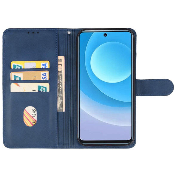For Tecno Camon 20 Premier Leatherette Phone Case(Blue)