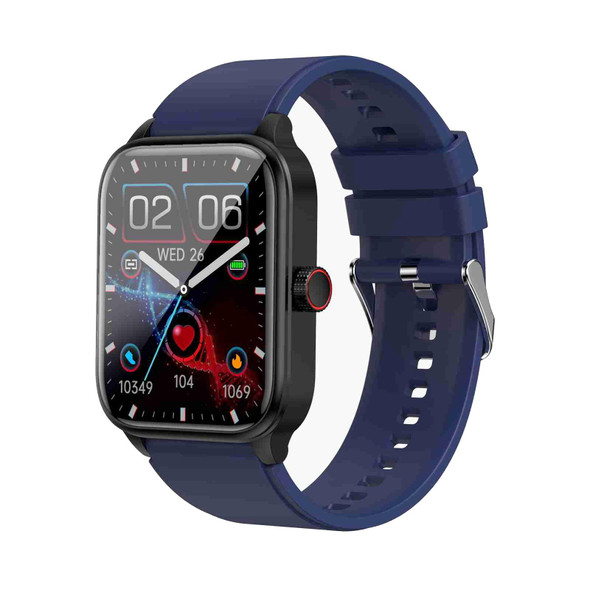 ET540 1.91 inch IP67 Waterproof Silicone Band Smart Watch, Support ECG / Non-invasive Blood Glucose Measurement(Blue)