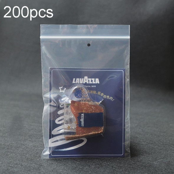 200pcs  Perforated Ziplock Bag Thickened Transparent Packaging Bag Plastic Sealed Bag 18 x 26cm 10 Silk Lower Hole