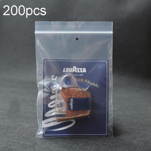 200pcs  Perforated Ziplock Bag Thickened Transparent Packaging Bag Plastic Sealed Bag 12 x 18cm 10 Silk Lower Hole