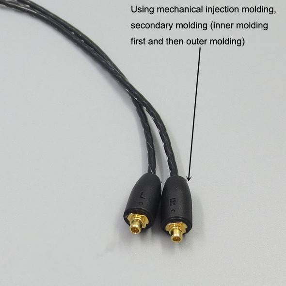 For Shure MMCX / SE215 / SE425 / SE535 / SE846 / UE900 / Waston Headset Cable(Black)