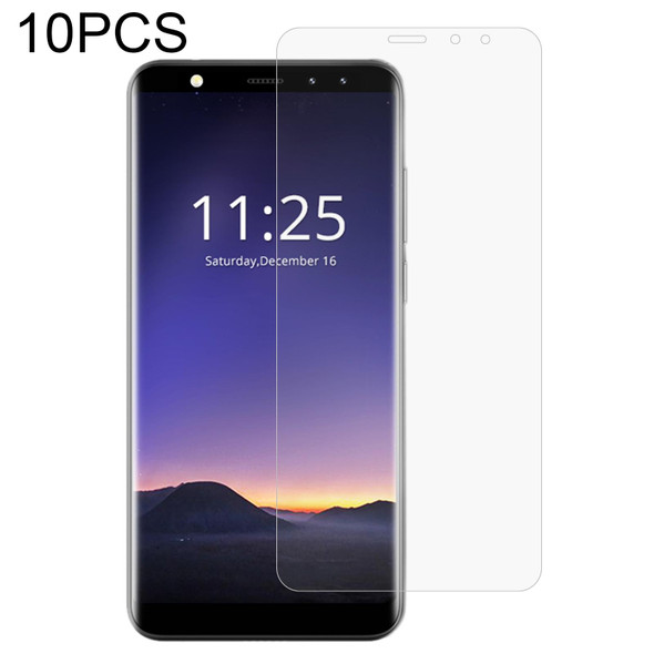 10 PCS 0.26mm 9H 2.5D Tempered Glass Film - Leagoo M9