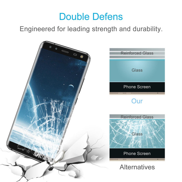 10 PCS 0.26mm 9H 2.5D Tempered Glass Film - Leagoo S8