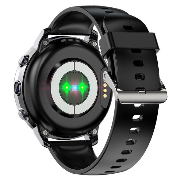 A3 1.43 inch IP67 Waterproof 4G Android 8.1 Smart Watch Support Face Recognition / GPS, Specification:2G+16G(Black)