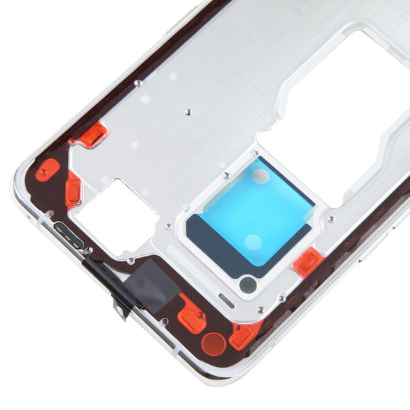 For OPPO Find X3 Original Front Housing LCD Frame Bezel Plate (Silver)