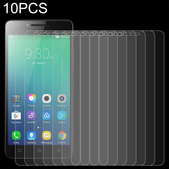 10 PCS 0.26mm 9H 2.5D Tempered Glass Film - Lenovo A6010