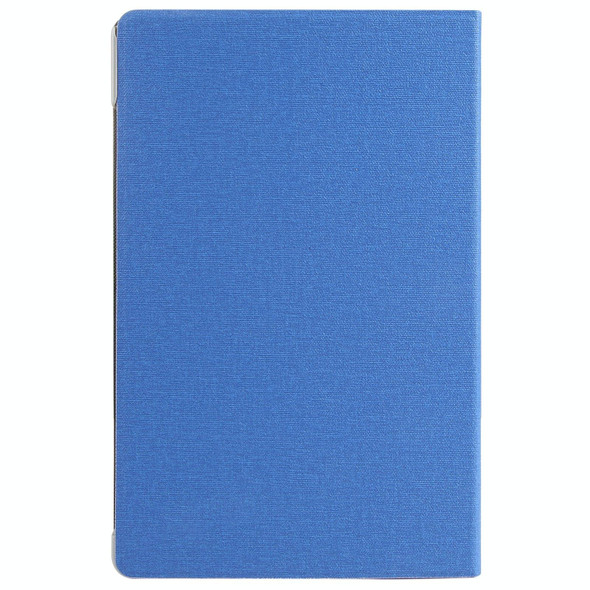 For BDF P60 WMC0965 / WMC3212 Cloth Texture Leatherette Tablet Case with Holder(Blue)