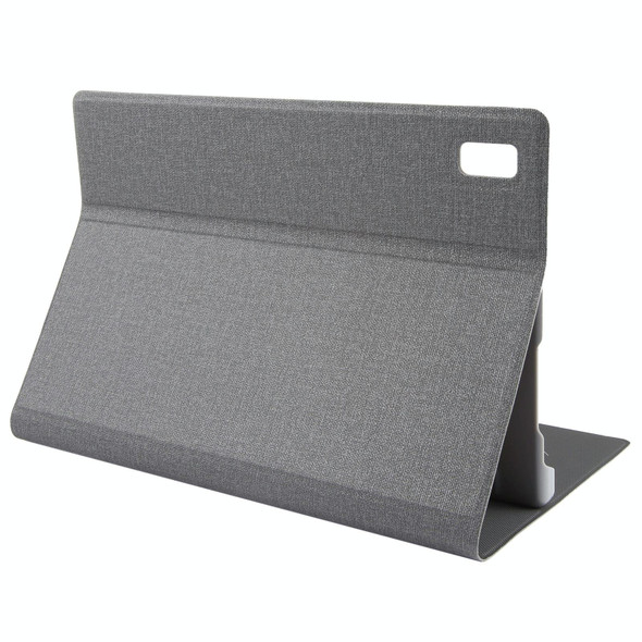For BDF P30 WMC0810 / WMC0627 Cloth Texture Leatherette Tablet Case with Holder(Grey)