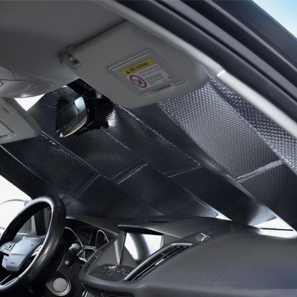 130x70cm Car Front Windshield Sun Protection Heat Insulation Foldable Sunshade