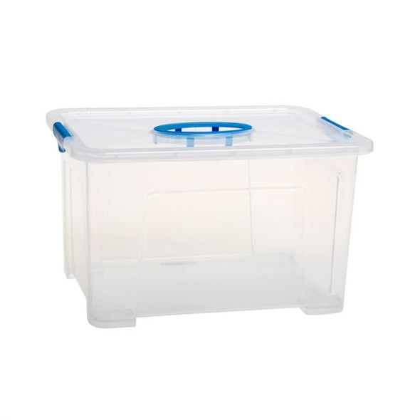 Clear Plastic Storage Box – 9.5l 33 X 25 X 19cm