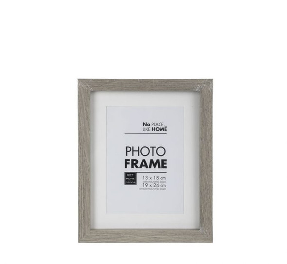 Picture-Frame Mdf 13x18cm Rustic Grey
