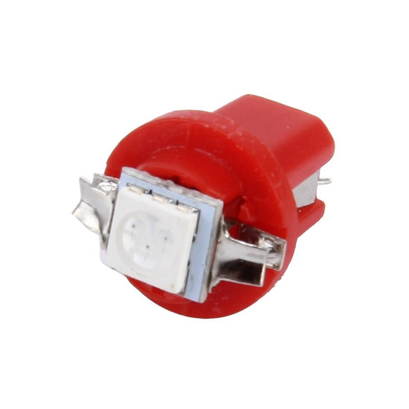 10 PCS 0.5W B8.5 Wedge Instrument Panel LED Light Dashboard Gauge Cluster Indicator Lamp Bulb(Red Light)