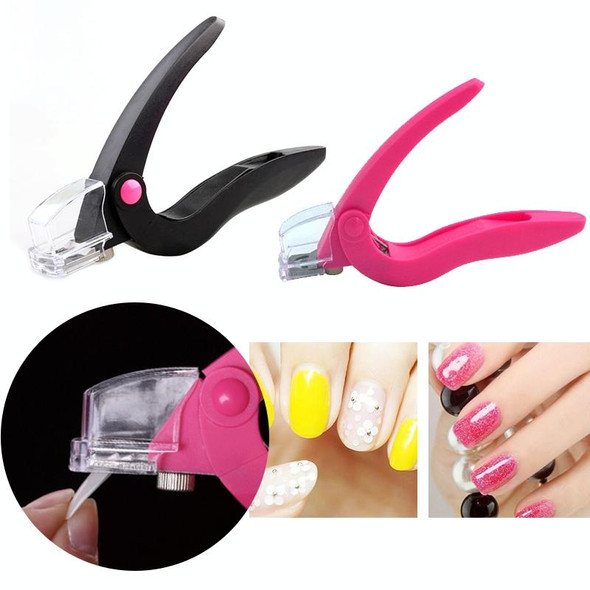 U-Shape Nail Tools Supplies Nail Clipper Dedicated Scissors Random Color Delivery