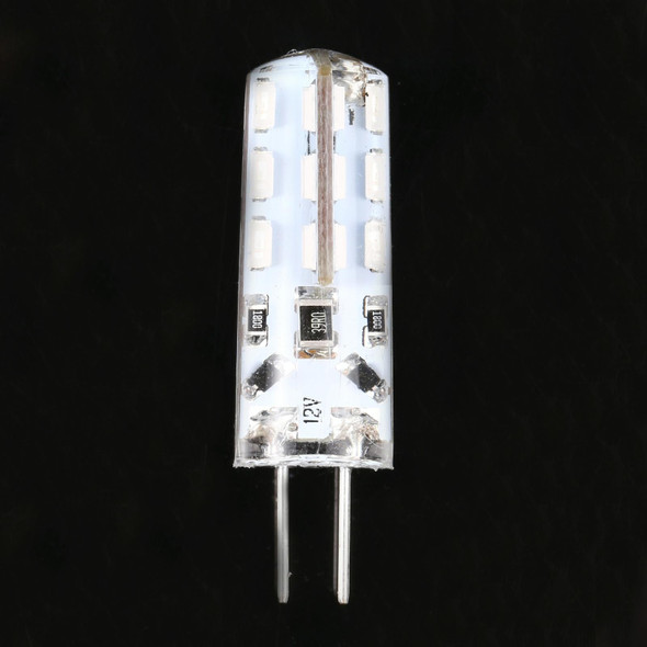 G4 24 LEDs SMD 3014 LED Corn Light Bulb, DC 12V(Blue Light)