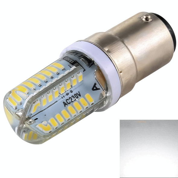 E15 SMD 3014 64 LEDs Dimmable LED Corn Light, AC 220V (White Light)