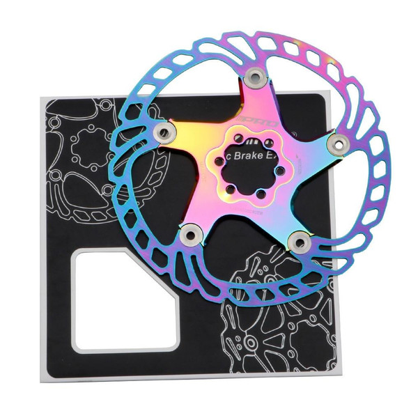 IIIPRO Floating Disc Road Mountain Bike Six Nail Disc Brake Disc, Size:140mm(Colorful)