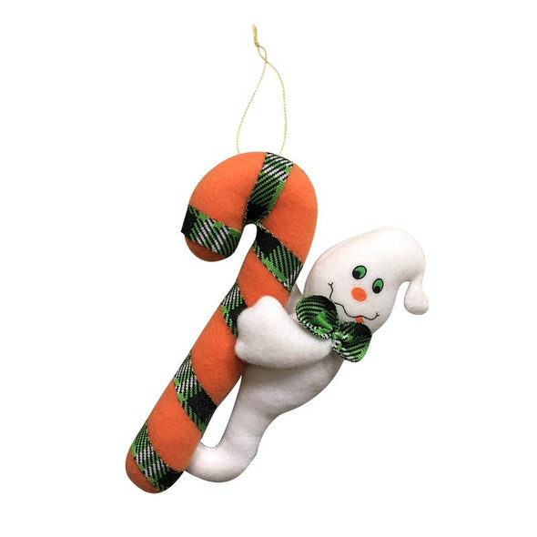 CX189008 Halloween Creative Hanging Dolls Gifts Plush Pendant Decorative Props(Ghost)