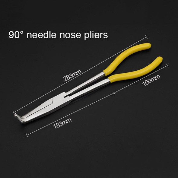 11 Inch Multi-function 90 Degree Bending Needle-nosed Pliers Hand Tool