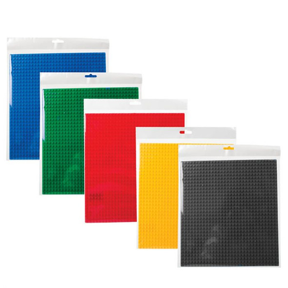 Building Blocks Base Plate – 25.5 X 25.5cm, Assorted Colours