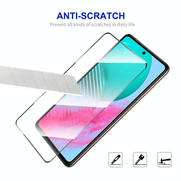 For Samsung Galaxy M54 / F54 2pcs ENKAY Full Glue High Aluminum-silicon Tempered Glass Film