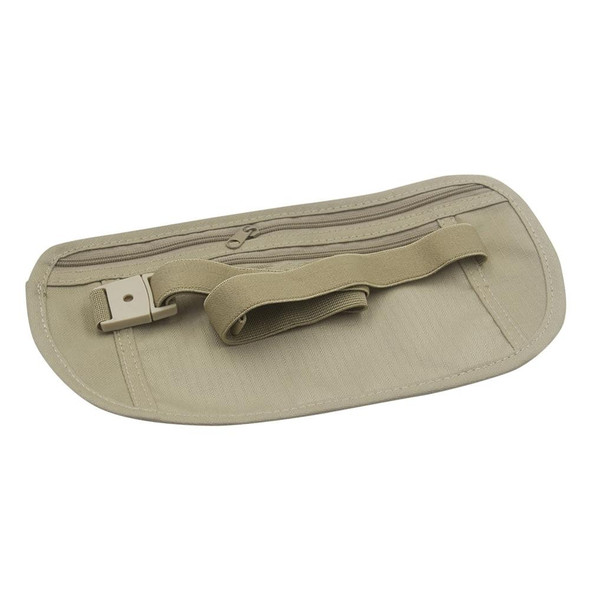 5 PCS Multifunctional Outdoor Waist Belt Bag Travel Anti-theft Invisible Phone (Khaki)