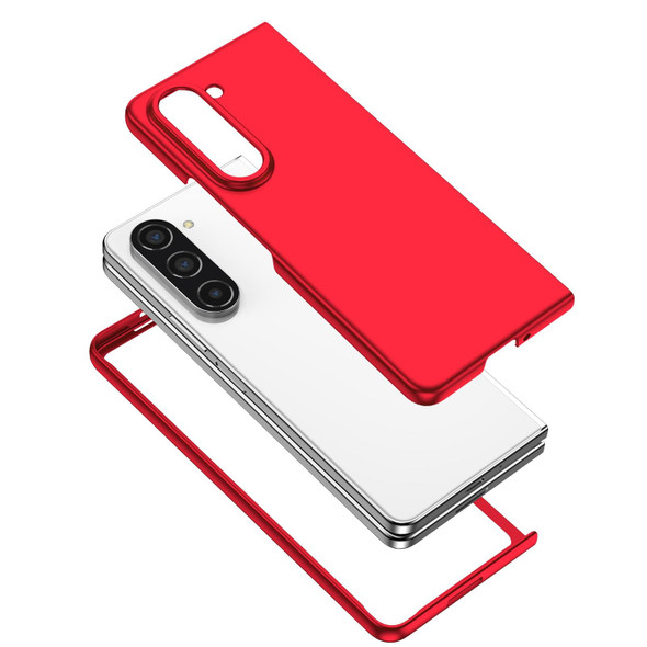 For Samsung Galaxy Z Fold5 5G Armor Foldable Phone Case(Red)