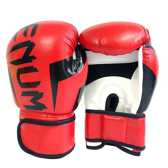 NW-036 Boxing Gloves Adult Professional Training Gloves Fighting Gloves Muay Thai Fighting Gloves, Size: 6oz(Red)