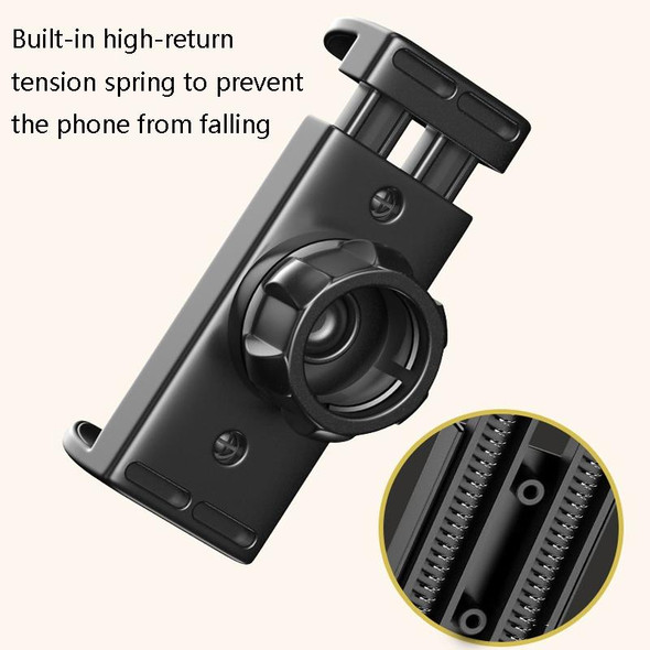 2 PCS Desktop Universal Retractable Multifunctional Mobile Phone Live Broadcast Stand, Specification: Dual Positions