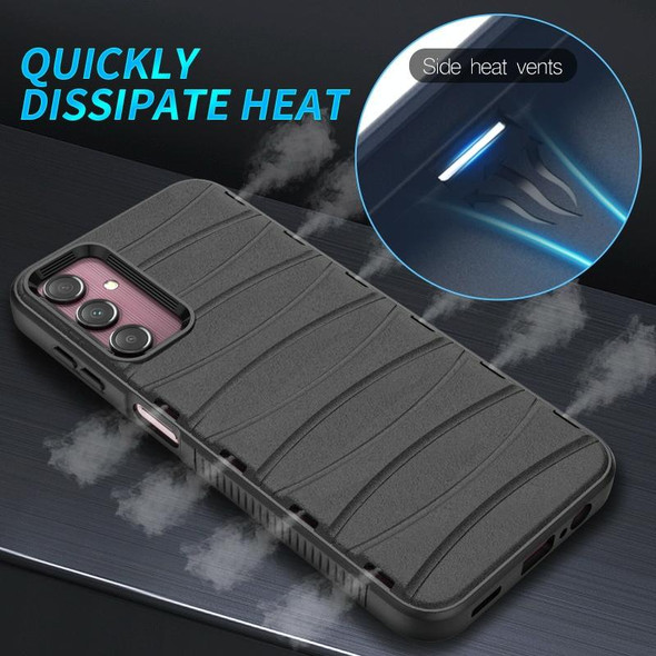 For Samsung Galaxy Note20 Multi-tuyere Powerful Heat Dissipation Phone Case(Red)