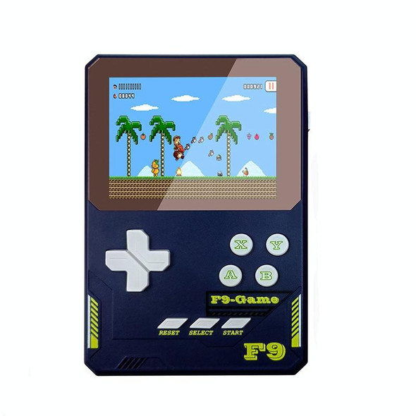 F9 3.5 Inch HD Handheld Game Console Children Gift, Color: Dark Blue