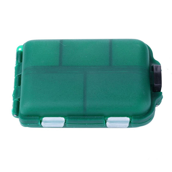 HENGJIA qt061-1 Ten Grid Clamshell Fishing Gear Storage Fishing Tackle Box