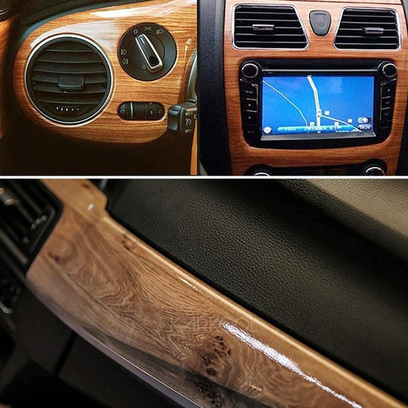 PVC Vinyl Wrap Sticker Decal Film, Size:50cm x 200cm(Glossy Wood Grain F)