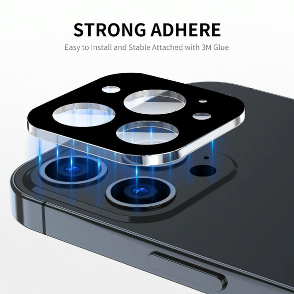 For iPhone 15 Pro / 15 Pro Max ENKAY Hat-Prince 9H Rear Camera Lens Tempered Glass Film