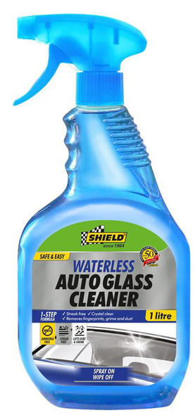 Shield Waterless Auto Glass Cleaner 1 Litre