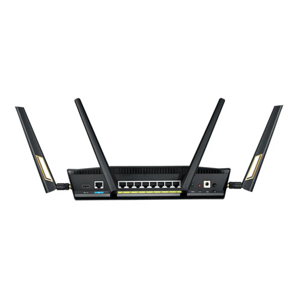 Asus RT-AX88U Wireless Router - Dual-band 2.4 GHz and 5GHz Gigabit Ethernet Black