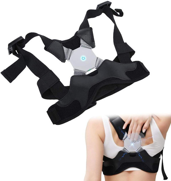 Vibrating Back Posture Corrector for Pain Relief & Support