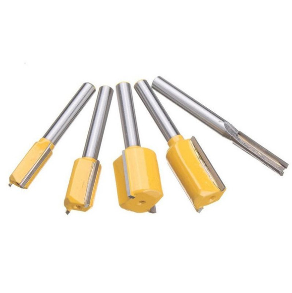 5 PCS/Set Trimming Machine Straight Cutter Head