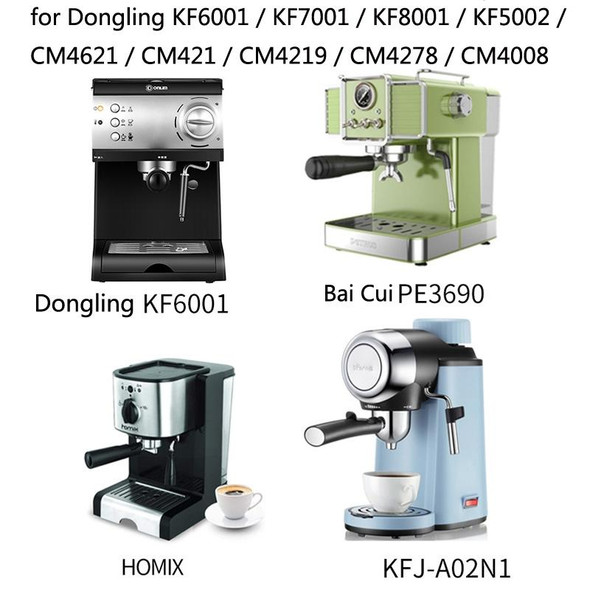 DL-1 Zinc Alloy Coffee Maker Bottomless Handle - Dongling, Style: Beech Two Coils