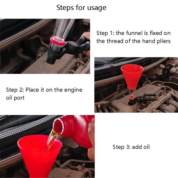 Car Plus Oil Funnel Tool Oil Filling Machine, Specification: B Version