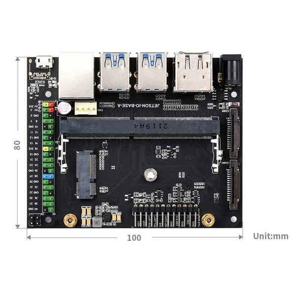 Waveshare Jetson Nano Development / Expansion Module Board Base A - Open Box (Grade A)