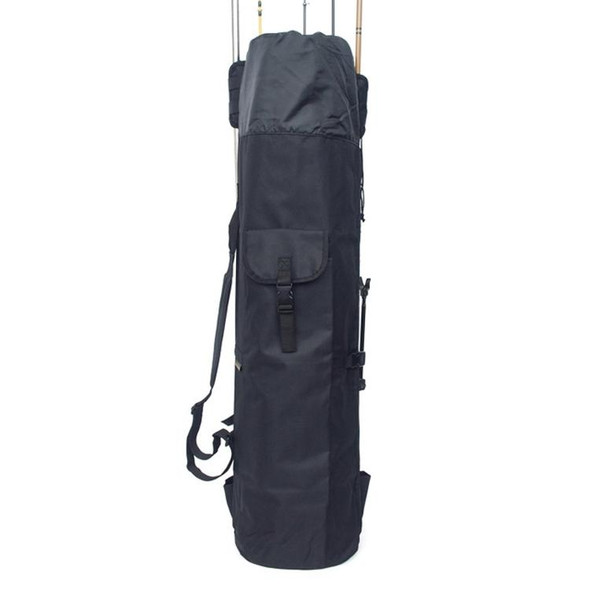 Multifunctional Fishing Rod Bag  - Black