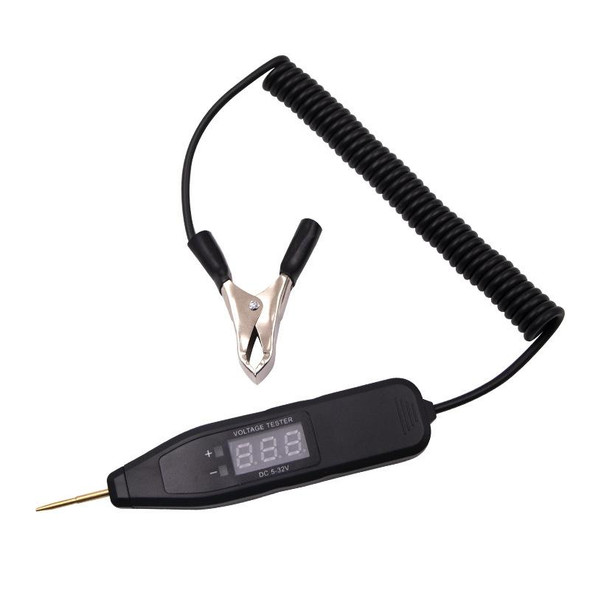 Auto Repair LCD Test Pen Car Circuit Repair Tool(Black)