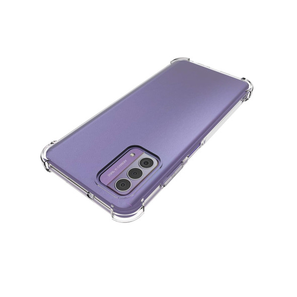 For Nokia G42 5G Shockproof Non-slip Thickening TPU Phone Case(Transparent)